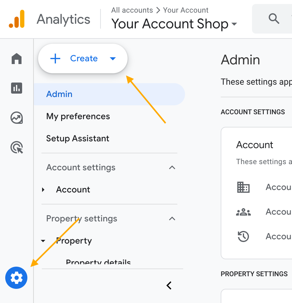 Google Analytics Account