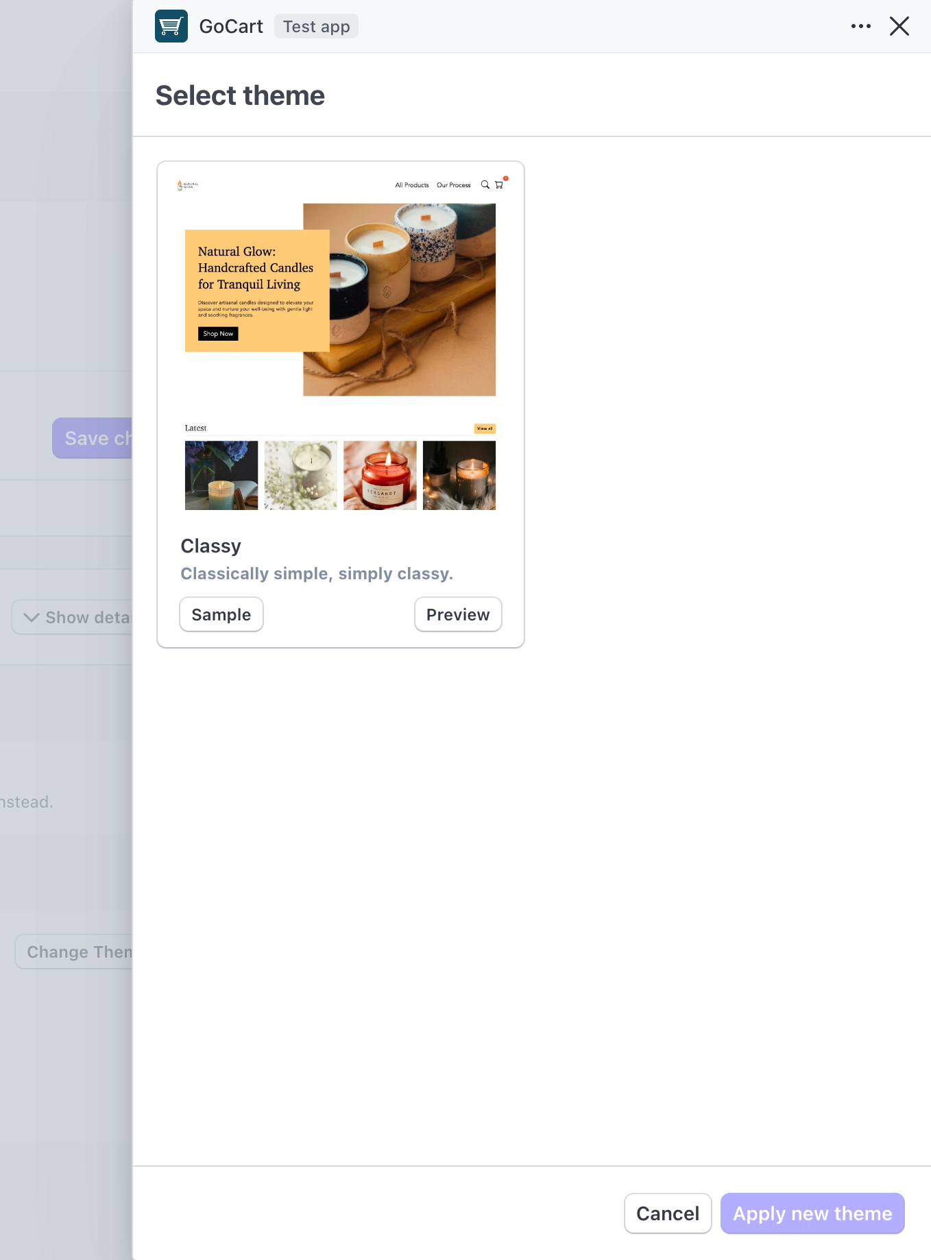 Change Theme